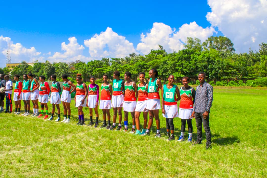 L'équipe Muzinga Netball